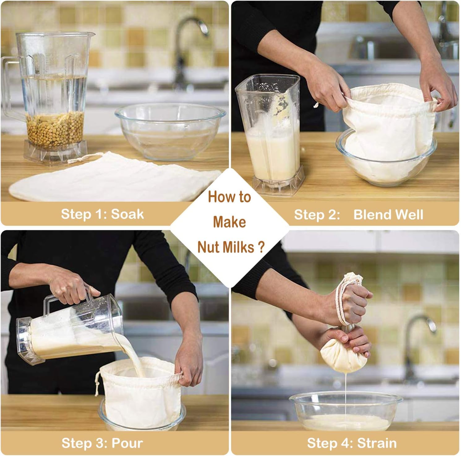 فوائد حليب اللوز 